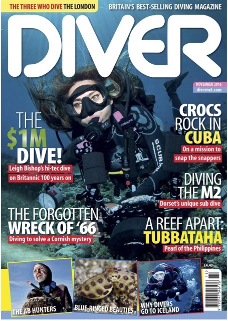 M2 article in Diver