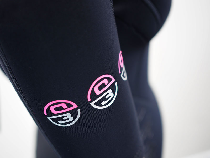O'Three Shortie Wetsuit - Ladies Arm Detail