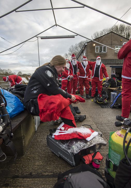 scuba santas