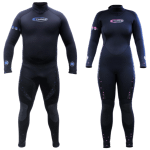 3mm Wetsuit - 3 X 3 GBS One Piece | OThree Custom Drysuits