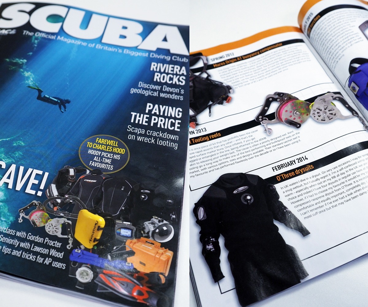 scuba magazine February 2017