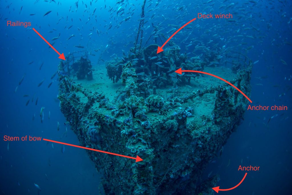 wreck of SS Vis