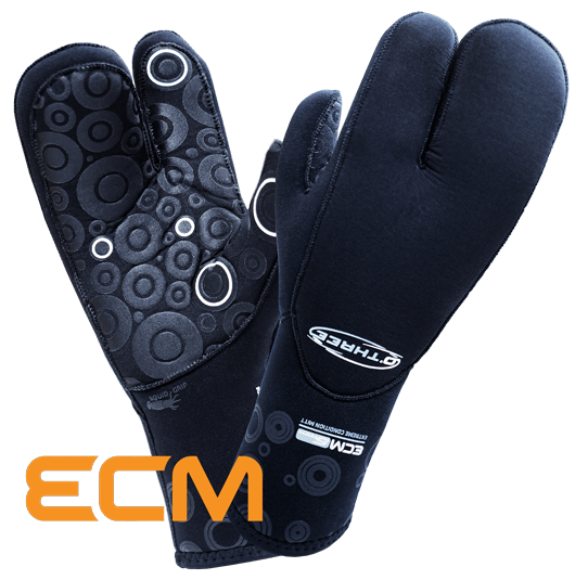 O'Three 5mm Extreme Condition Diving Mitts