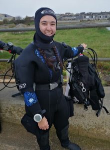 Heriot-Watt Scientific dive team