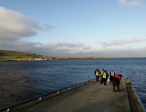 Heriot-Watt Scientific dive team