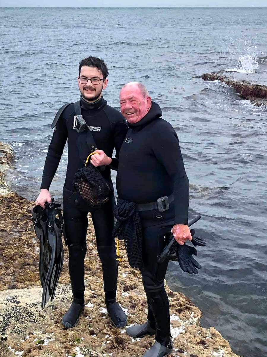 Ray and Jacob O'Three