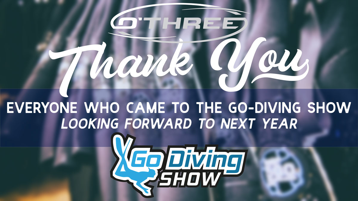 Thank you for coming to the Go-Diving Show